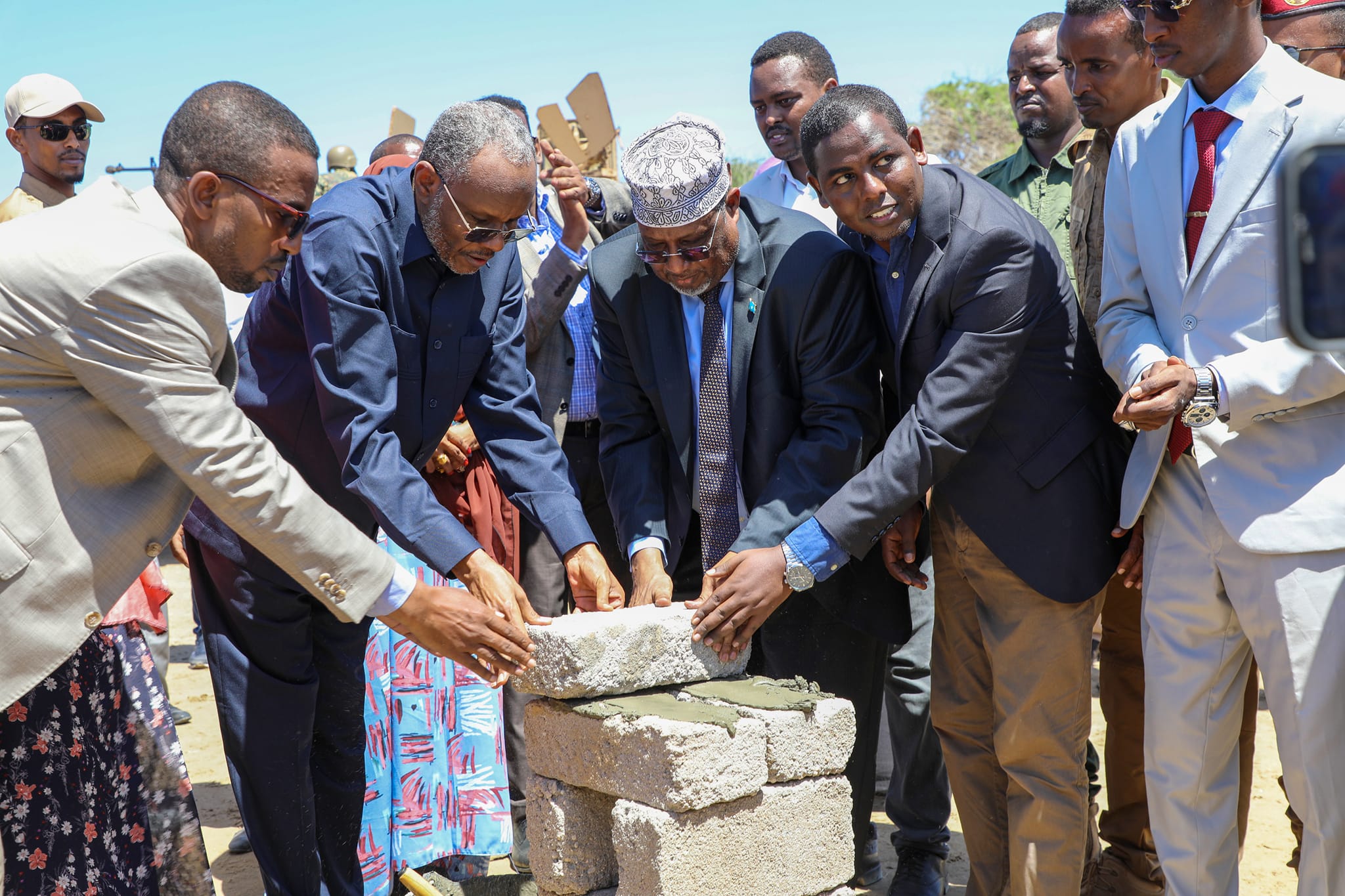 Somali Speaker of the Lower House lays foundation stone for the port of ...