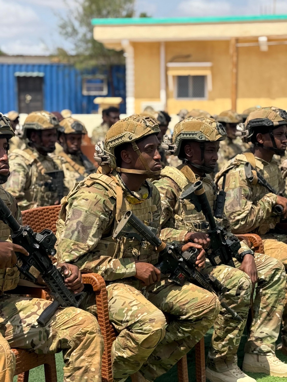 Somali Army Chief Concludes Training for Danab Commandos at Balidogle ...